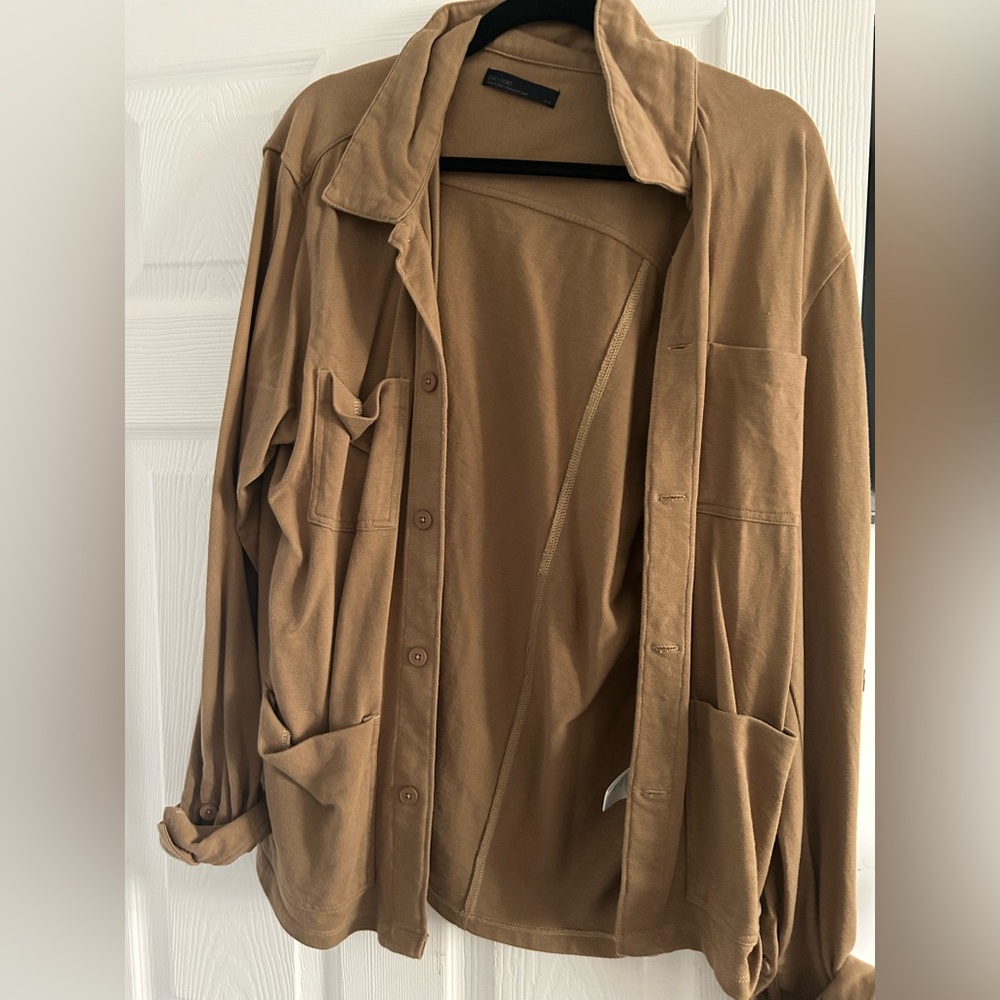 💙EUC l OAK + FORT 🍂 l Brown/olive  Button Down Shirt